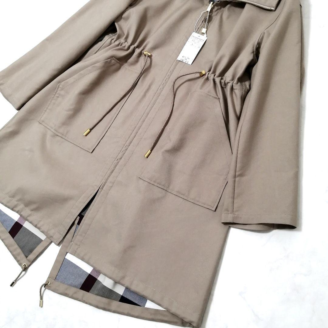 タグ付✨ ブルーレーベル　チェック コンパクト リバーシブルコート　近年　38