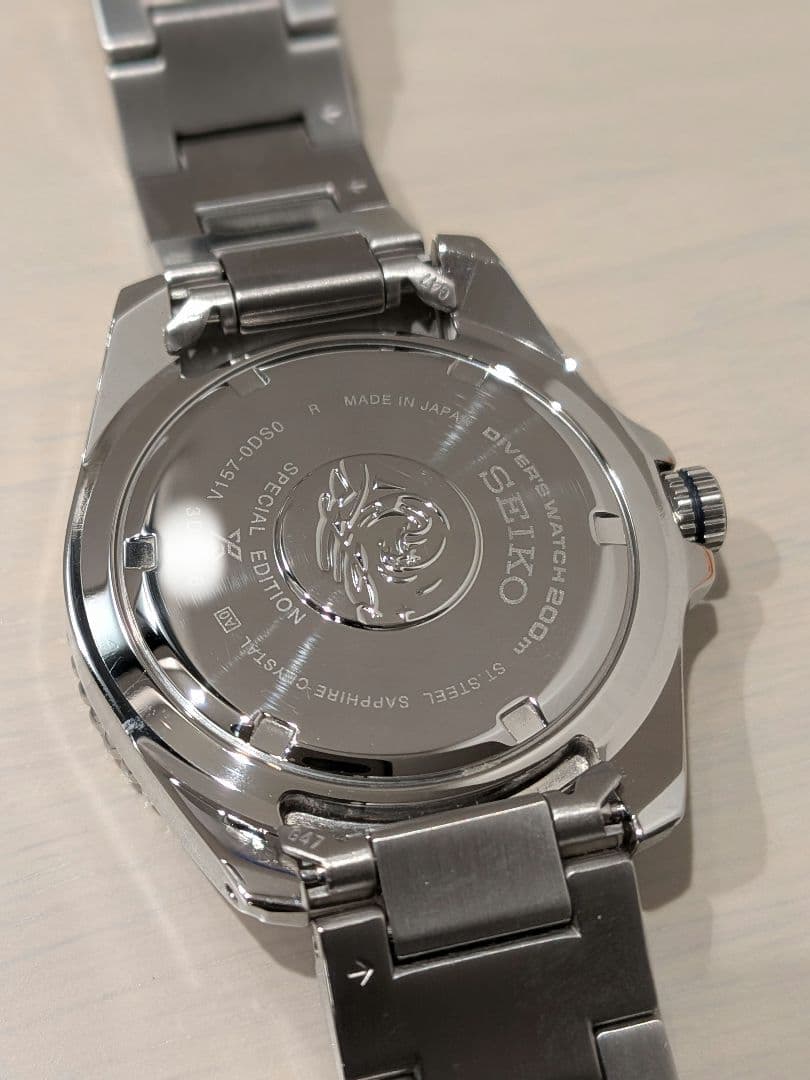 セイコー プロスペックス SBDJ057 PADI ダイバースキューバ ソーラー