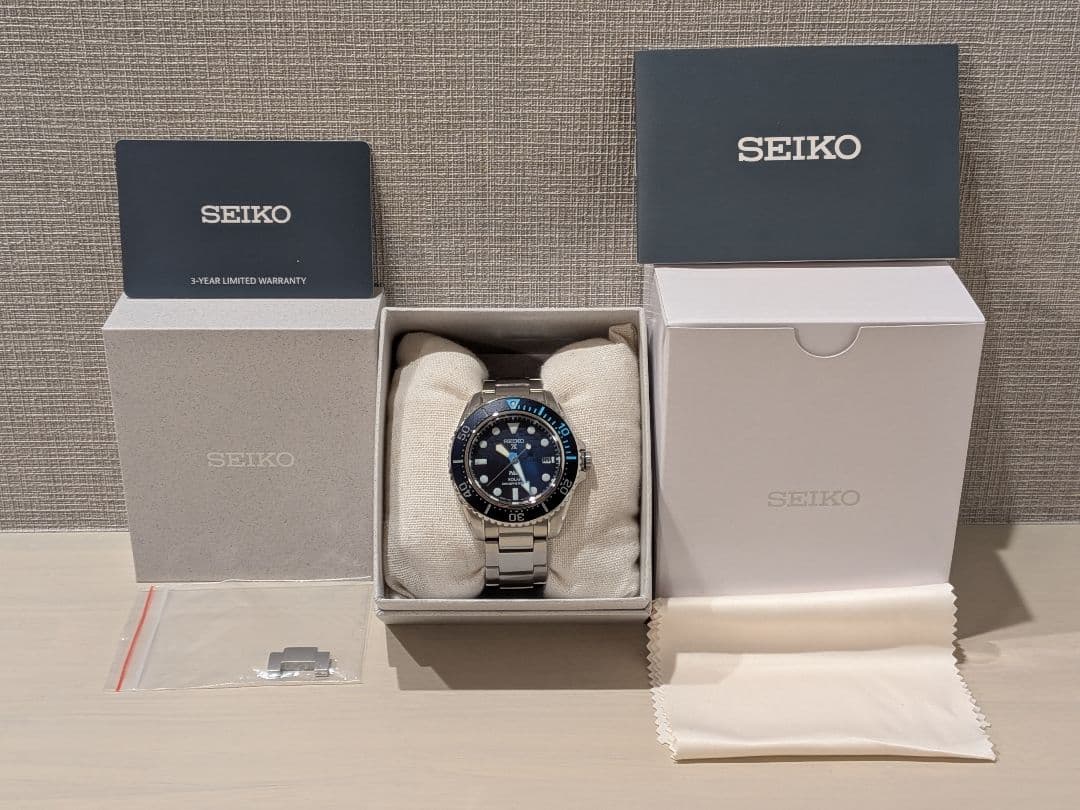 セイコー プロスペックス SBDJ057 PADI ダイバースキューバ ソーラー