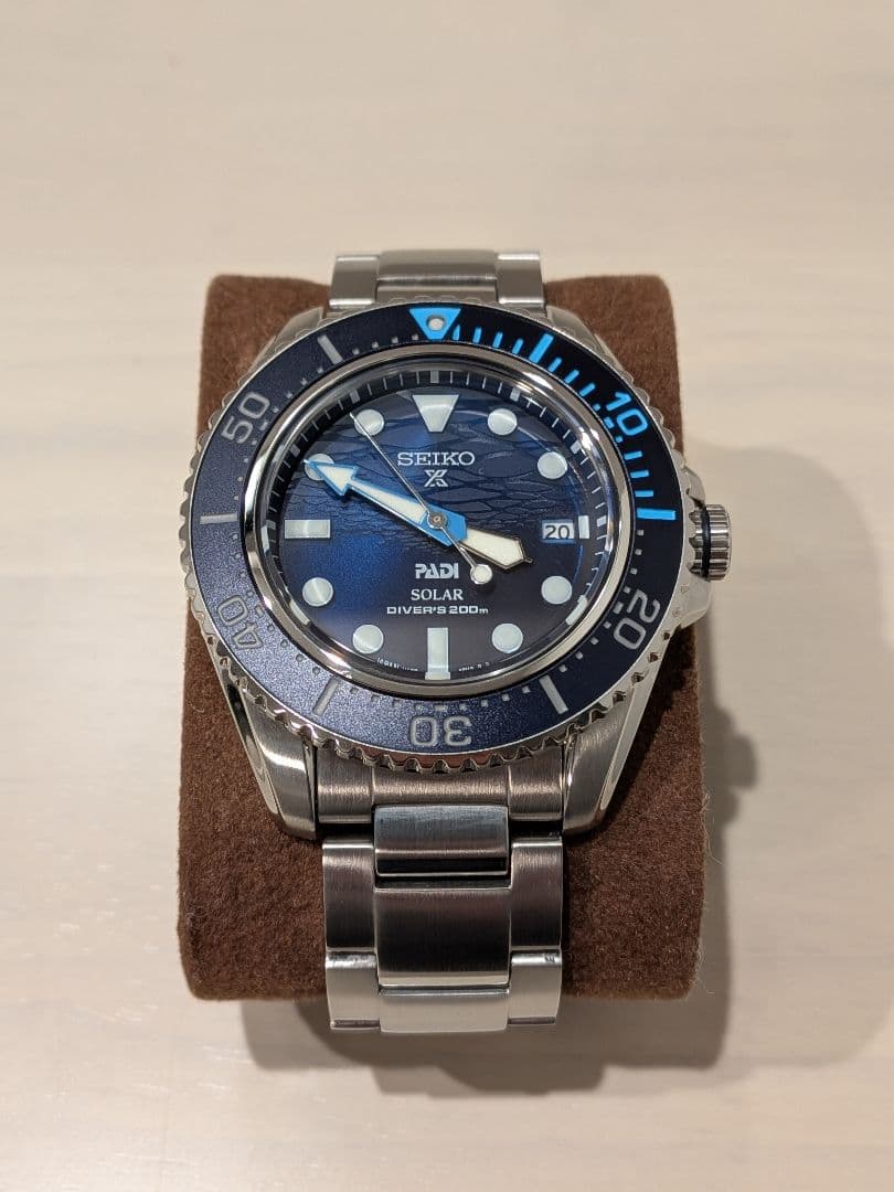 セイコー プロスペックス SBDJ057 PADI ダイバースキューバ ソーラー