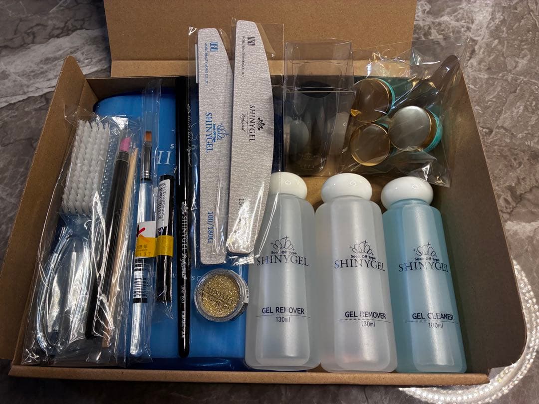 【新品未使用】SHINYGEL ジェルネイルセット