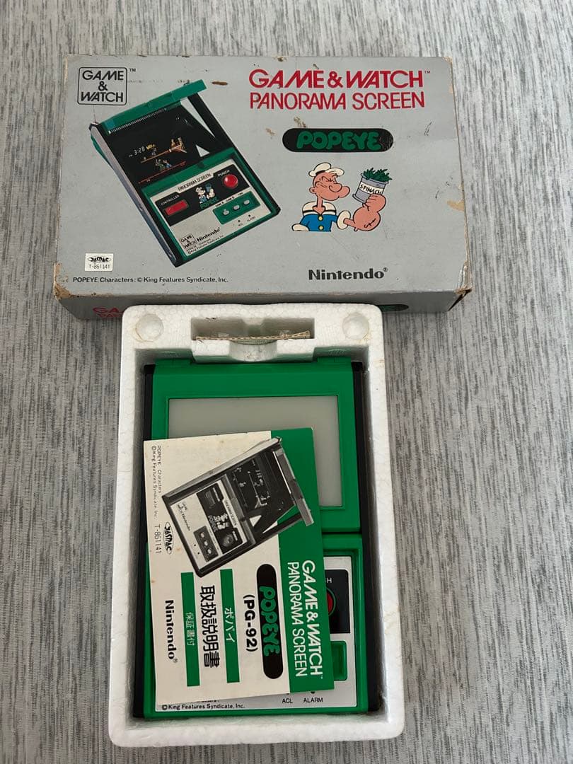 ゲームウォッチ　ポパイ　パノラマスクリーン