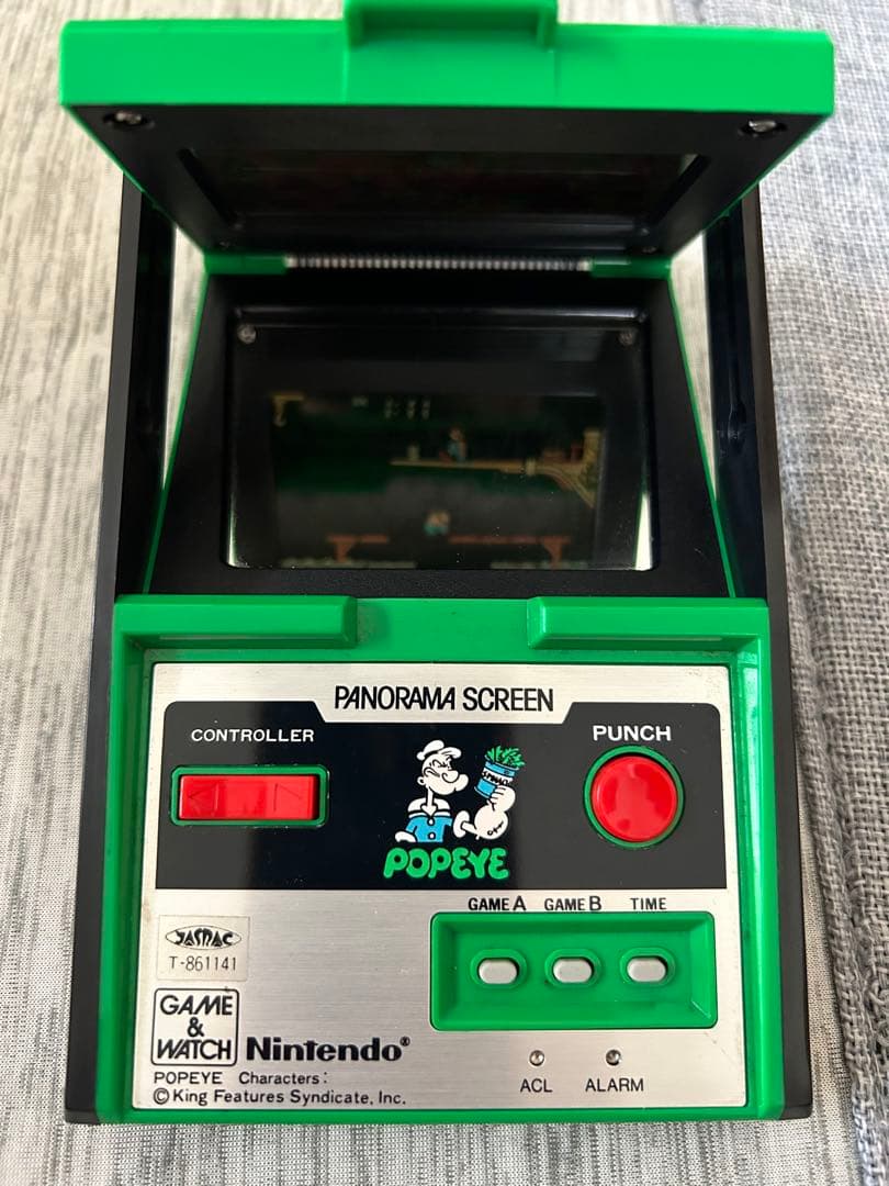 ゲームウォッチ　ポパイ　パノラマスクリーン