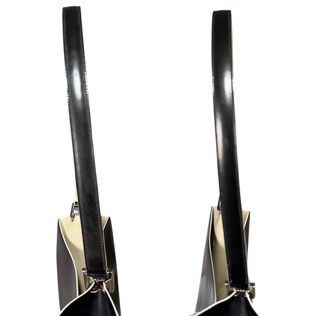 美品 BALLY バリー レザー トートバッグ ショルダー ハンド ポーチ付き