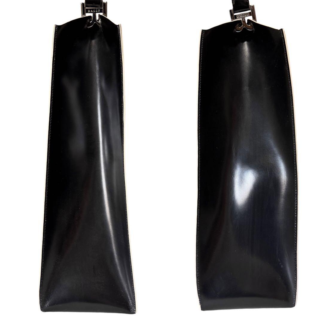 美品 BALLY バリー レザー トートバッグ ショルダー ハンド ポーチ付き