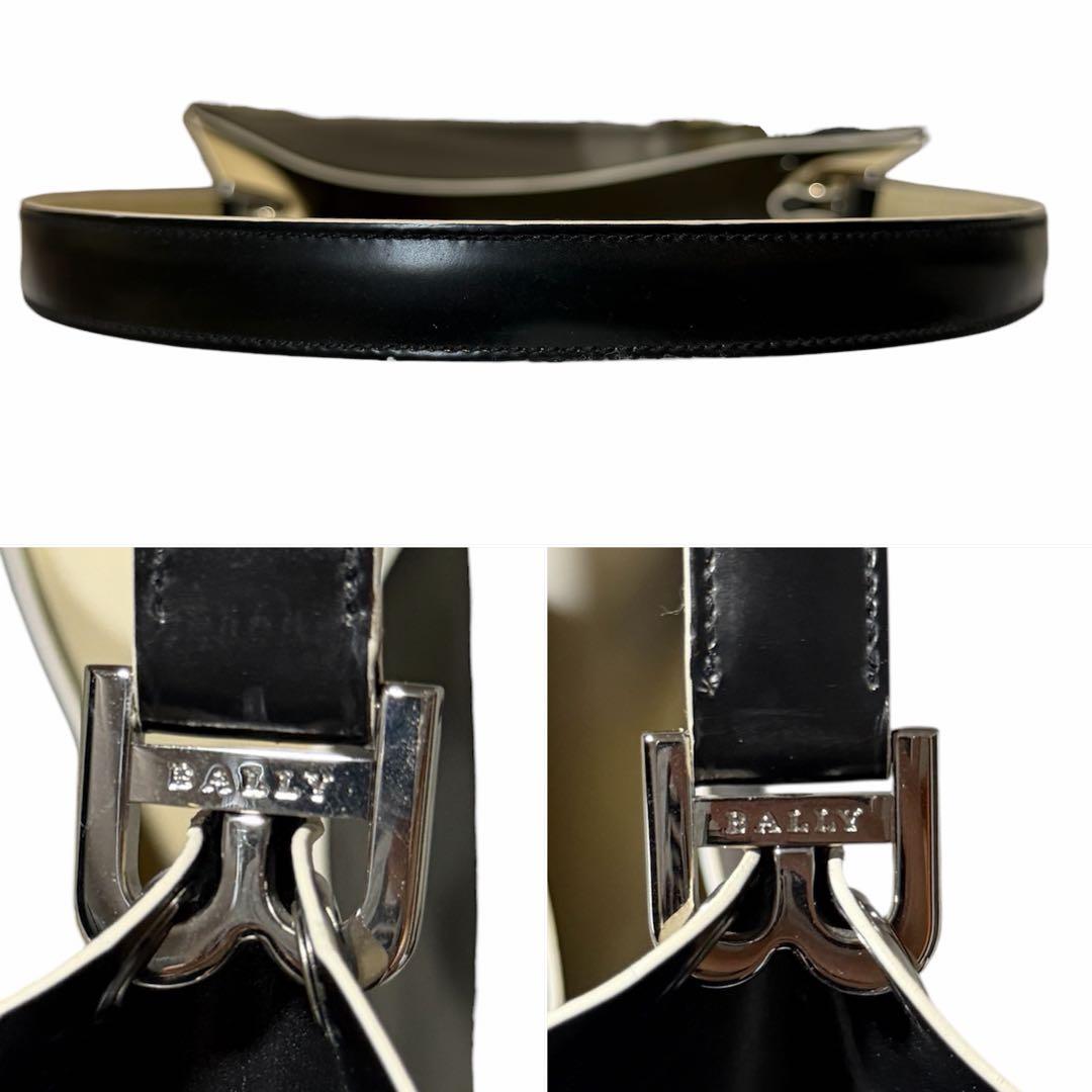 美品 BALLY バリー レザー トートバッグ ショルダー ハンド ポーチ付き