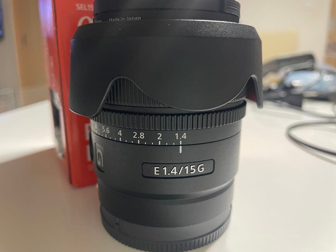 ソニー　E 15mmF1.4G カメラ　単焦点