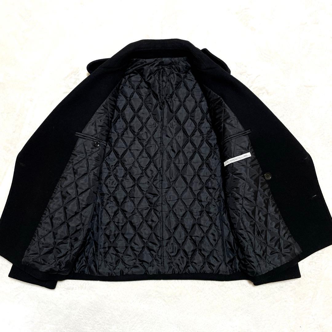 【美品】ジョンローレンスサリバンピーコートブラック36