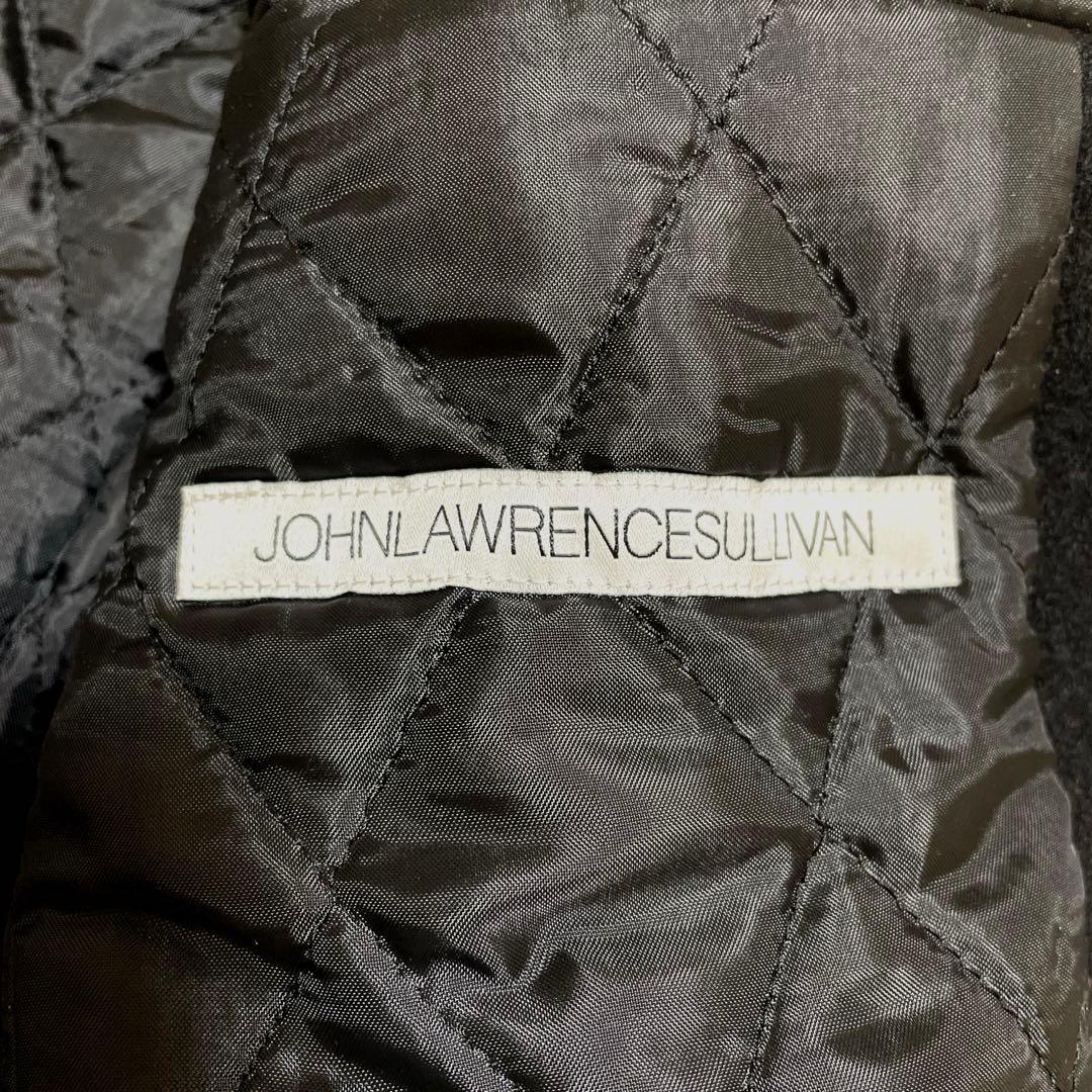 【美品】ジョンローレンスサリバンピーコートブラック36