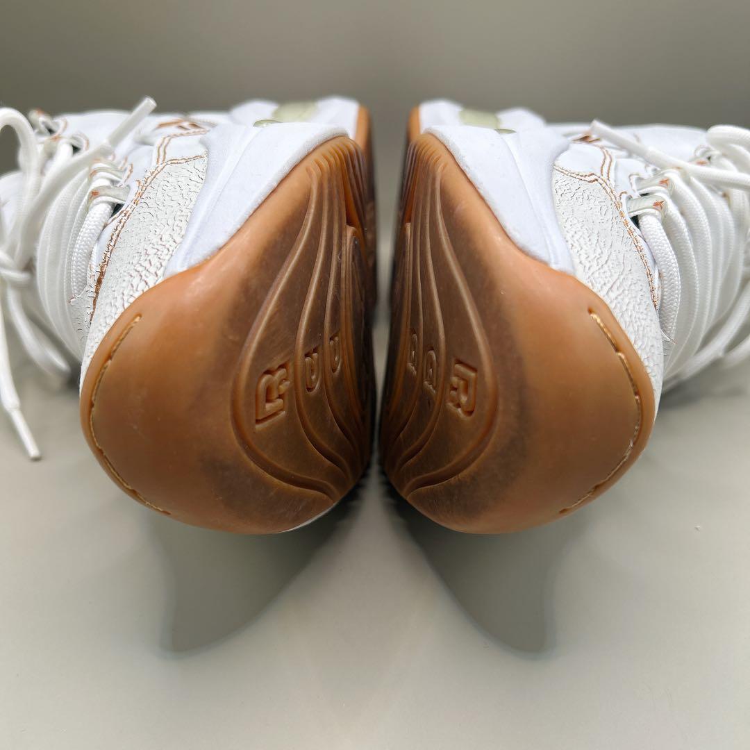 ★Reebok★QUESTION MID 27cm ホワイト ブラウン