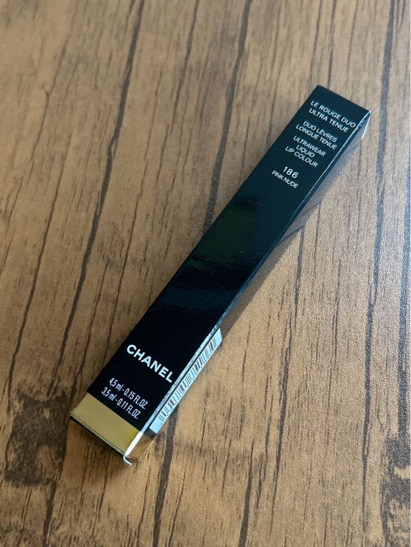 新品♡CHANEL ル ルージュ デュオ ウルトラトゥニュ 186 ピンクヌード