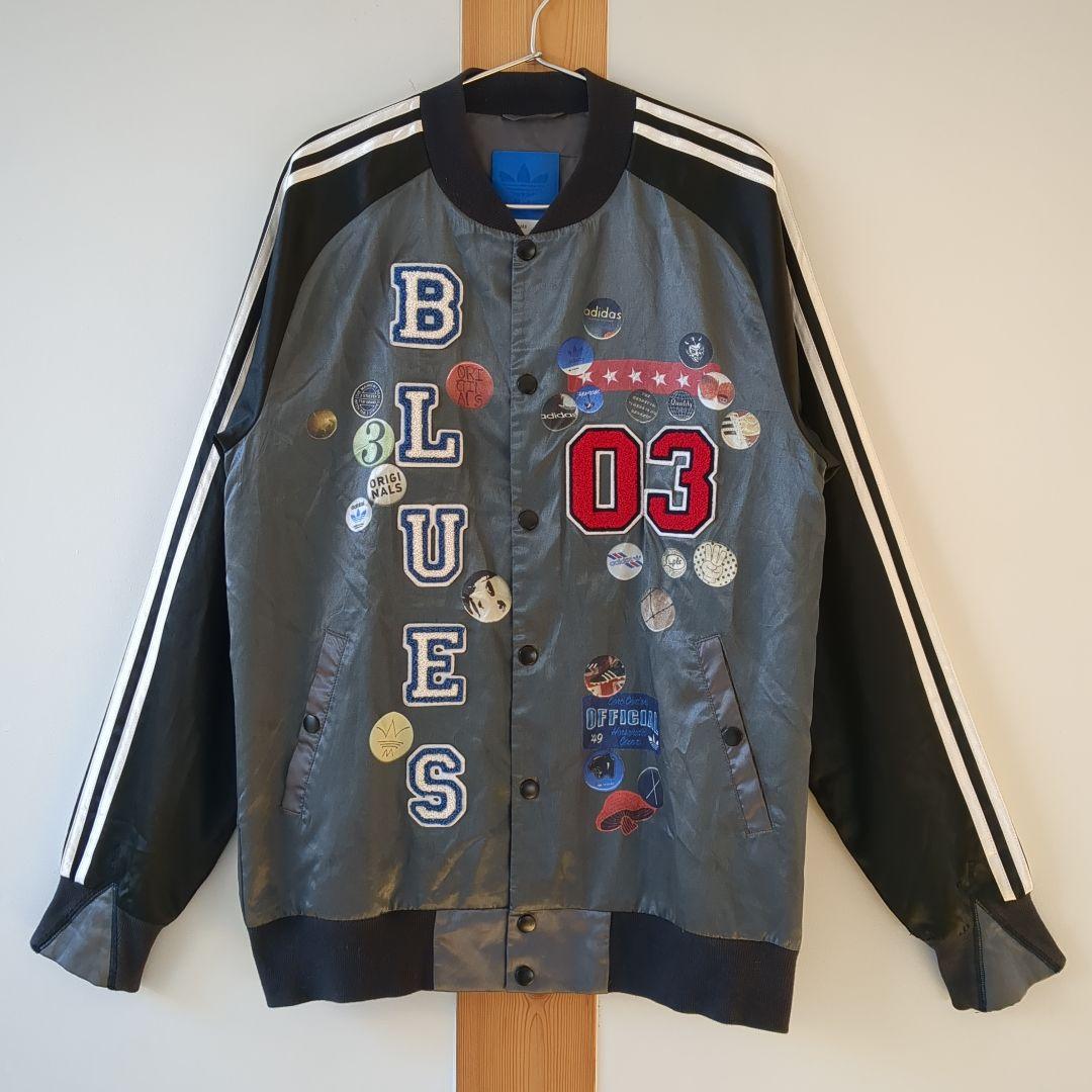 00s adidas Originals ナイロンスタジャン ワッペン