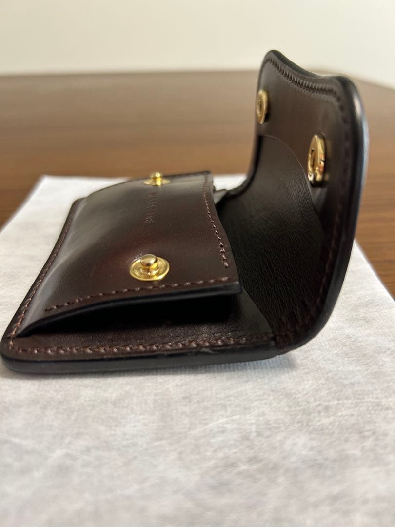 WILD SWANS ブラウン ミニ財布