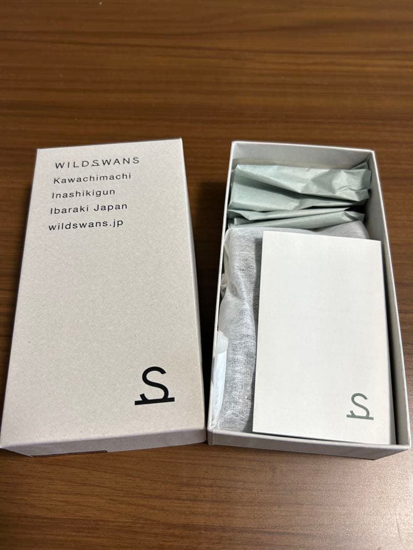 WILD SWANS ブラウン ミニ財布