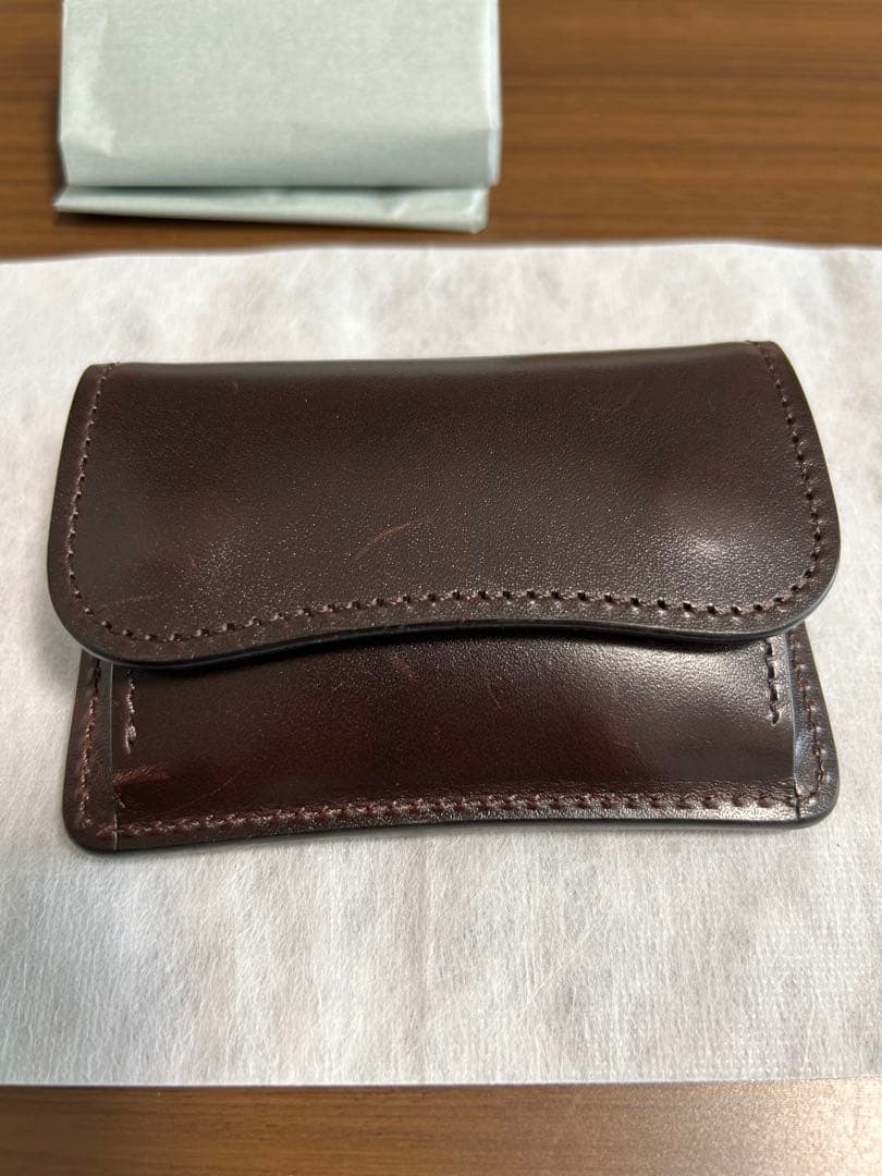 WILD SWANS ブラウン ミニ財布