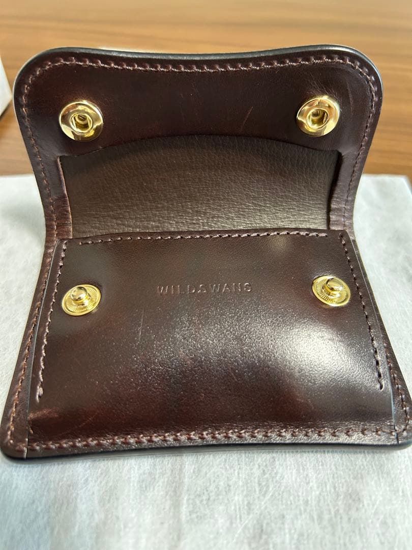 WILD SWANS ブラウン ミニ財布