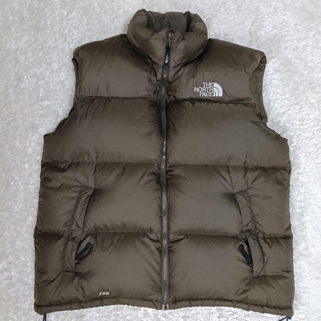 L*X様 【希少　美品】ノースフェイス 700フィル ヌプシ ベスト　センターロ