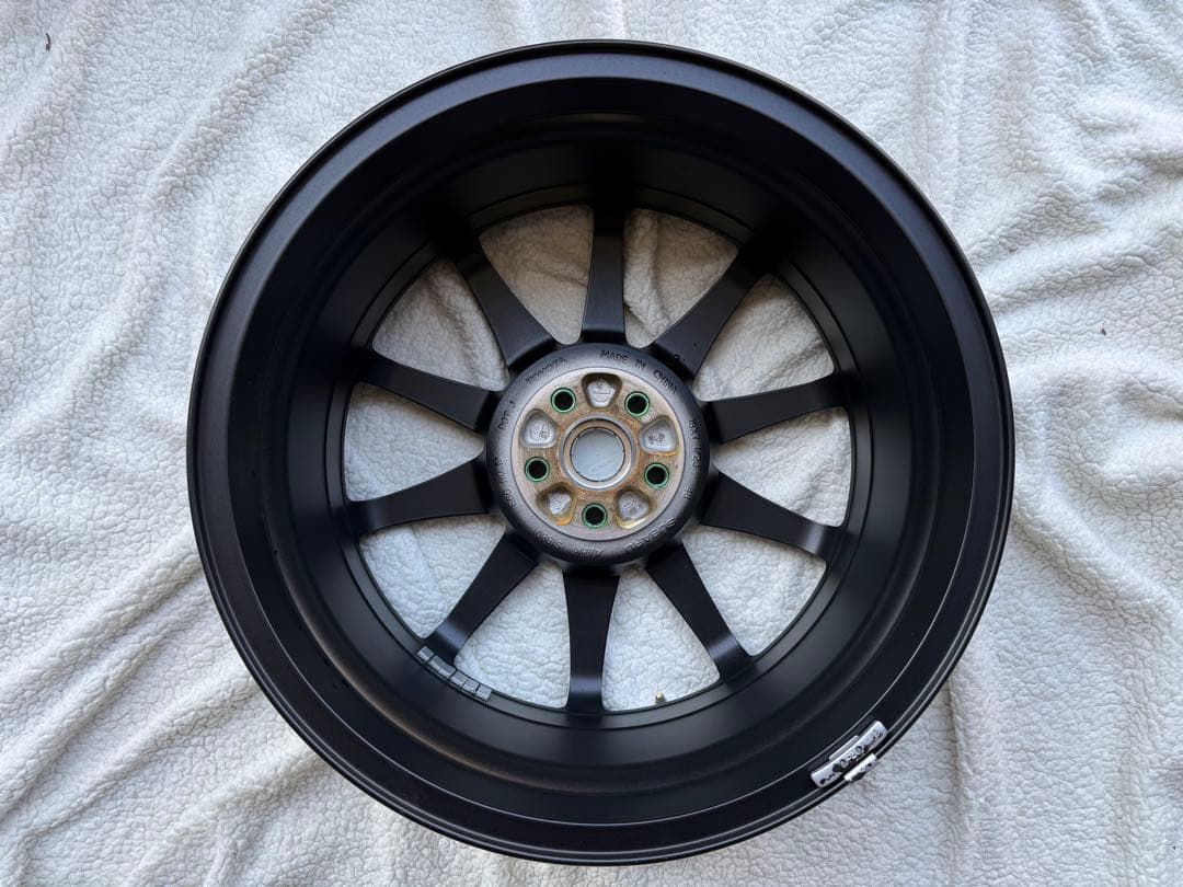 【美品・走行1千㎞】BRZイエローエディション・GR86ホイール マッドブラック