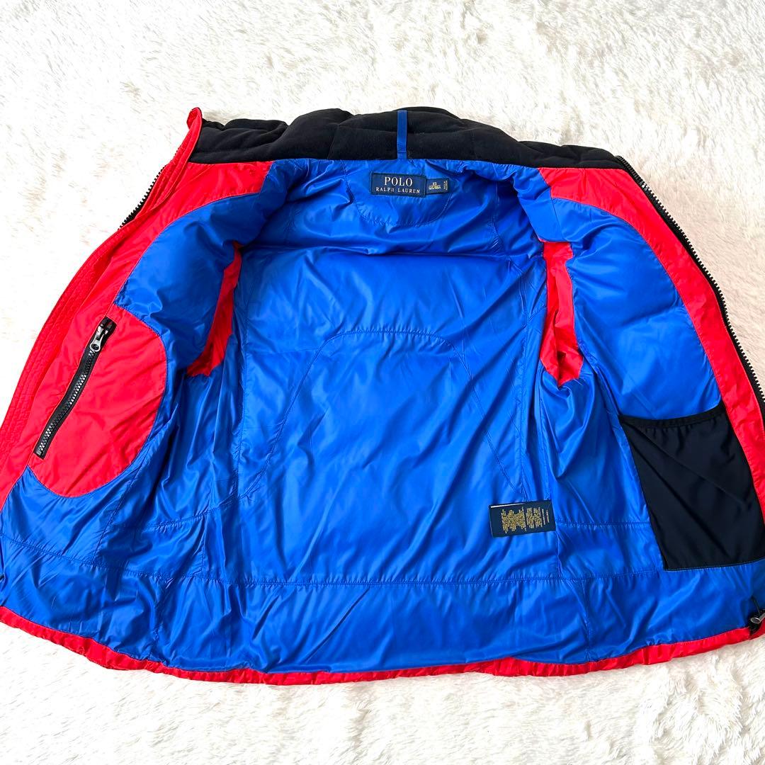 美品✨ POLO RALPH LAUREN　ダウンベスト　ビッグポニー　刺繍
