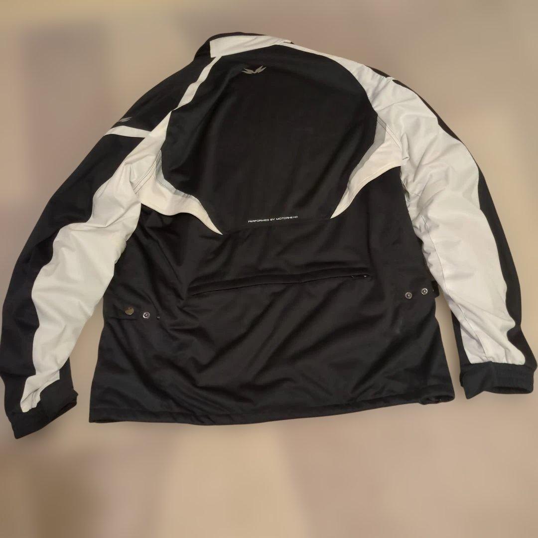 バイクウェア防寒防水 3点セット 黒と白