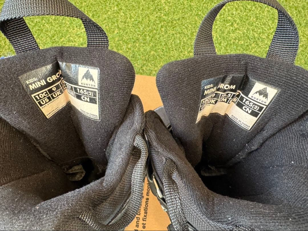 【Burton】アフタースクール　キッズ100スノーボード３点セット保証書付