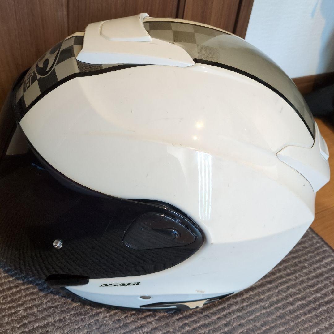 KABUTO ジェットヘルメット ホワイト/ブラック