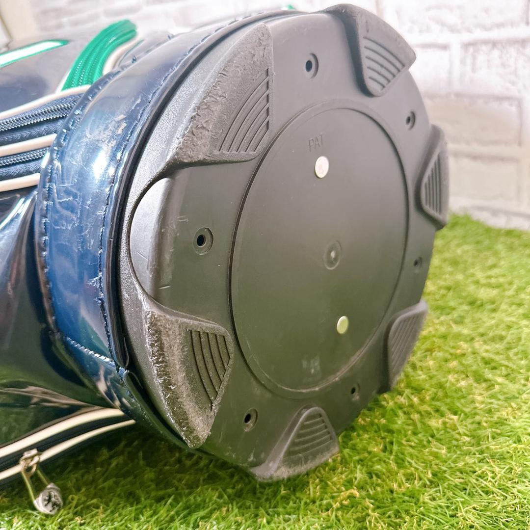 Admiral アドミラル キャディバッグ エナメル 9型 ユニオンジャック