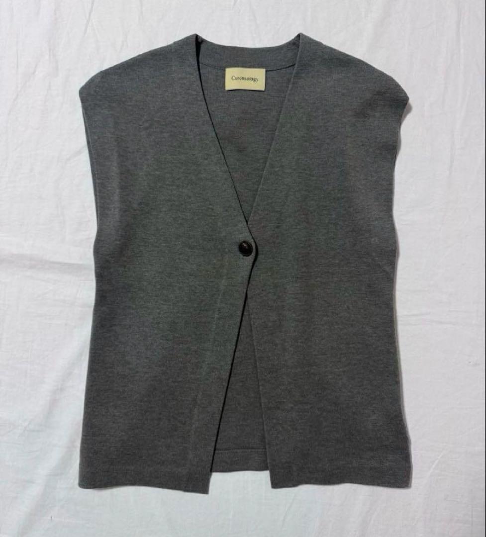 Curensology マスキュリンニットベスト