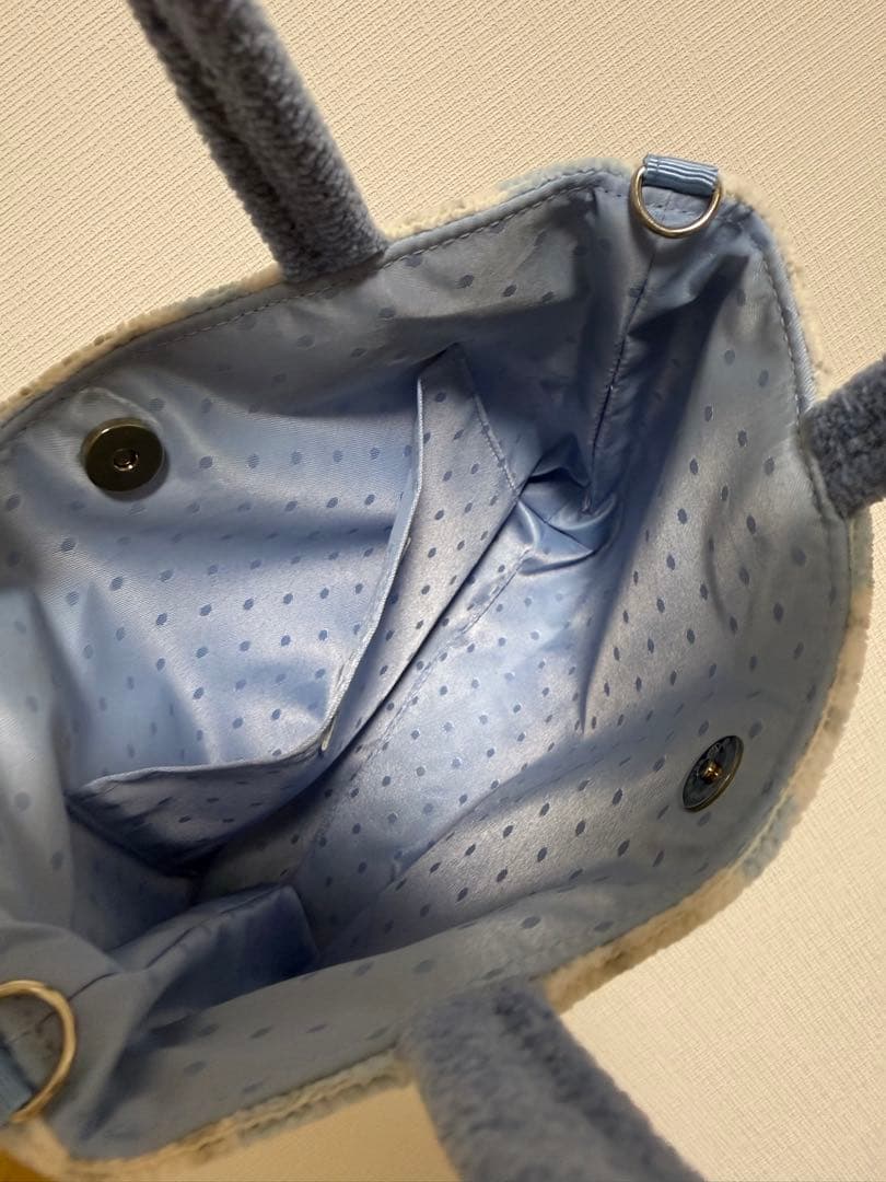 未使用 フェイラー モフモフワンチャン バッグ　オンライン限定カラー