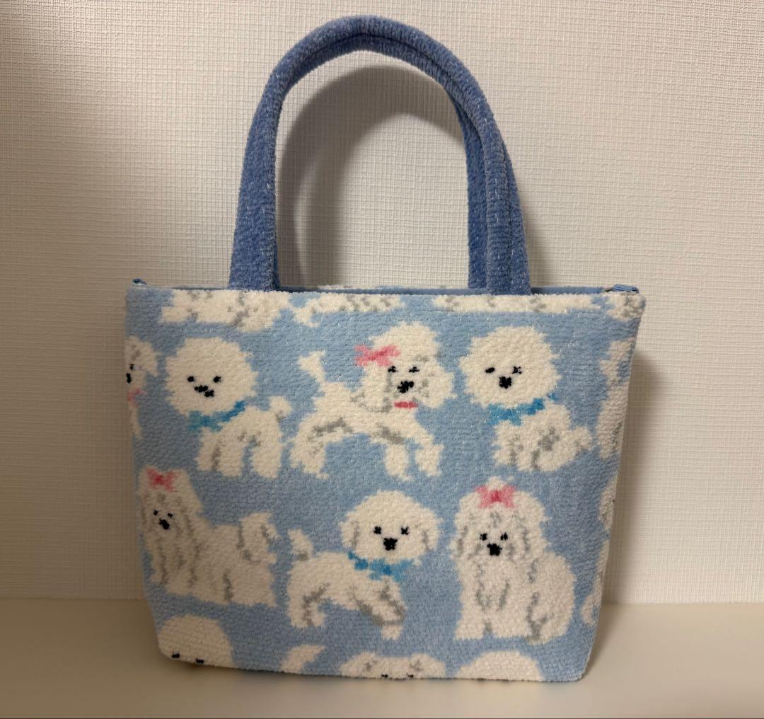 未使用 フェイラー モフモフワンチャン バッグ　オンライン限定カラー