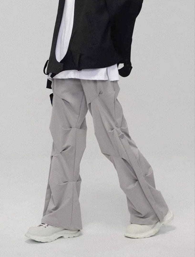 LOSTCTRL カーゴパンツ　変形ワイドパンツ　ギミックスラックス