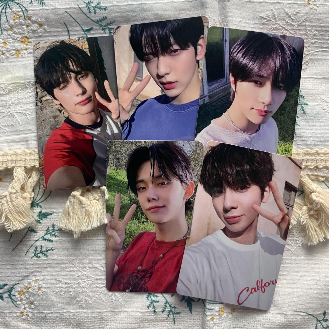 TXT love language line music トレカ 5枚セット