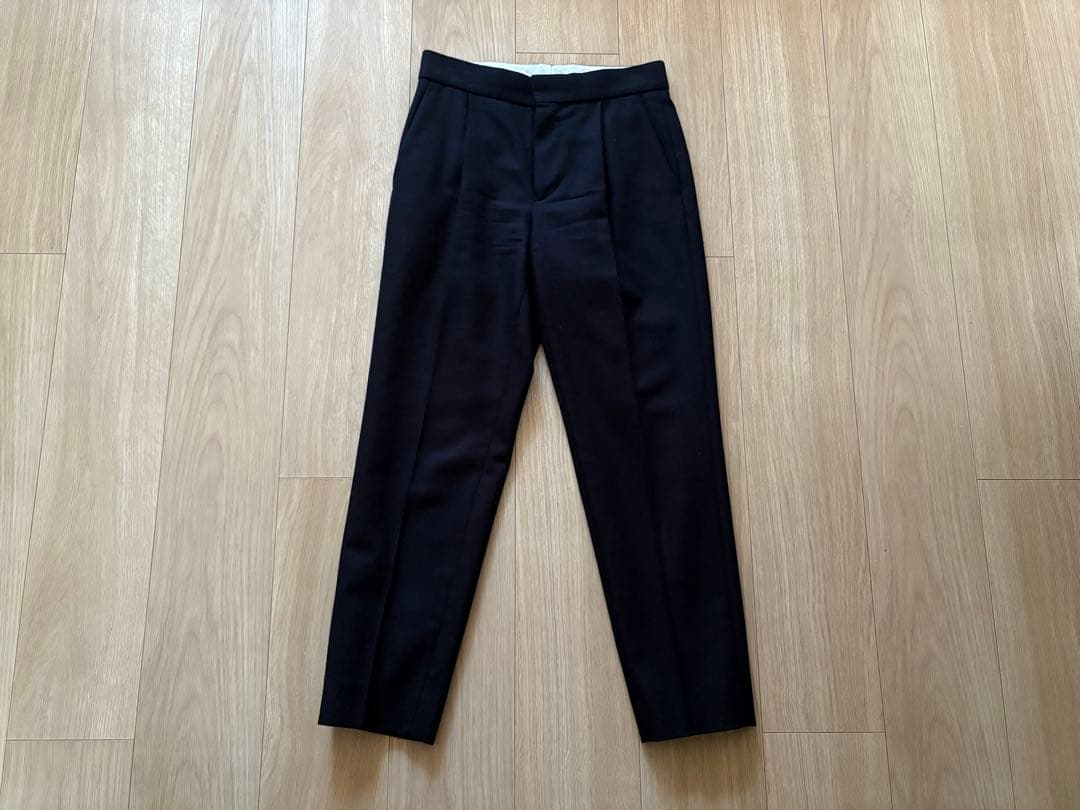 ✴︎Drawer ウール クロップドパンツ✴︎黒