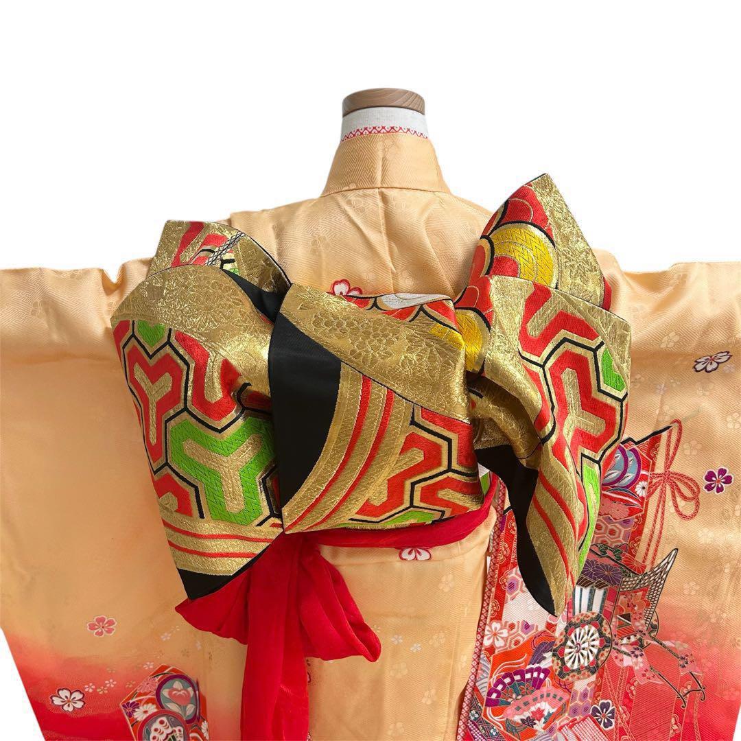 【Alinco-worksご希望品】着物　七五三　7歳　女の子　13点フルセット