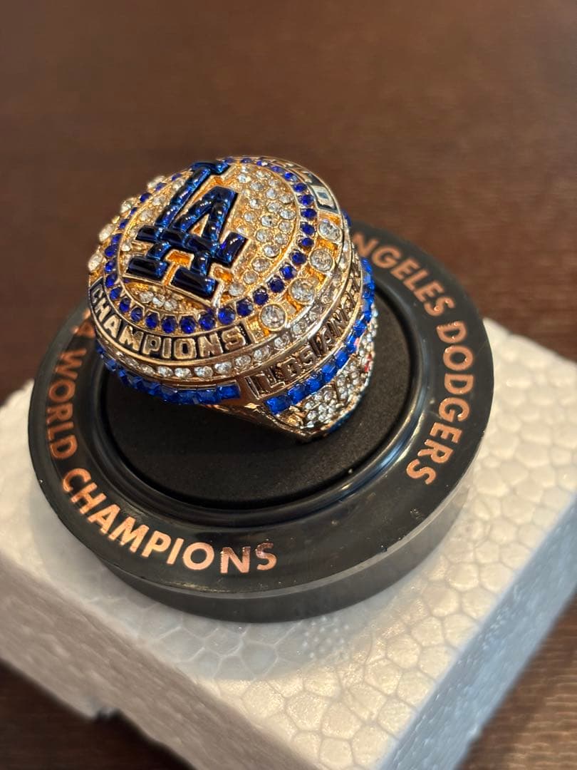 ロサンゼルス・ドジャース 2024 ワールドチャンピオンリング　18 山本由伸