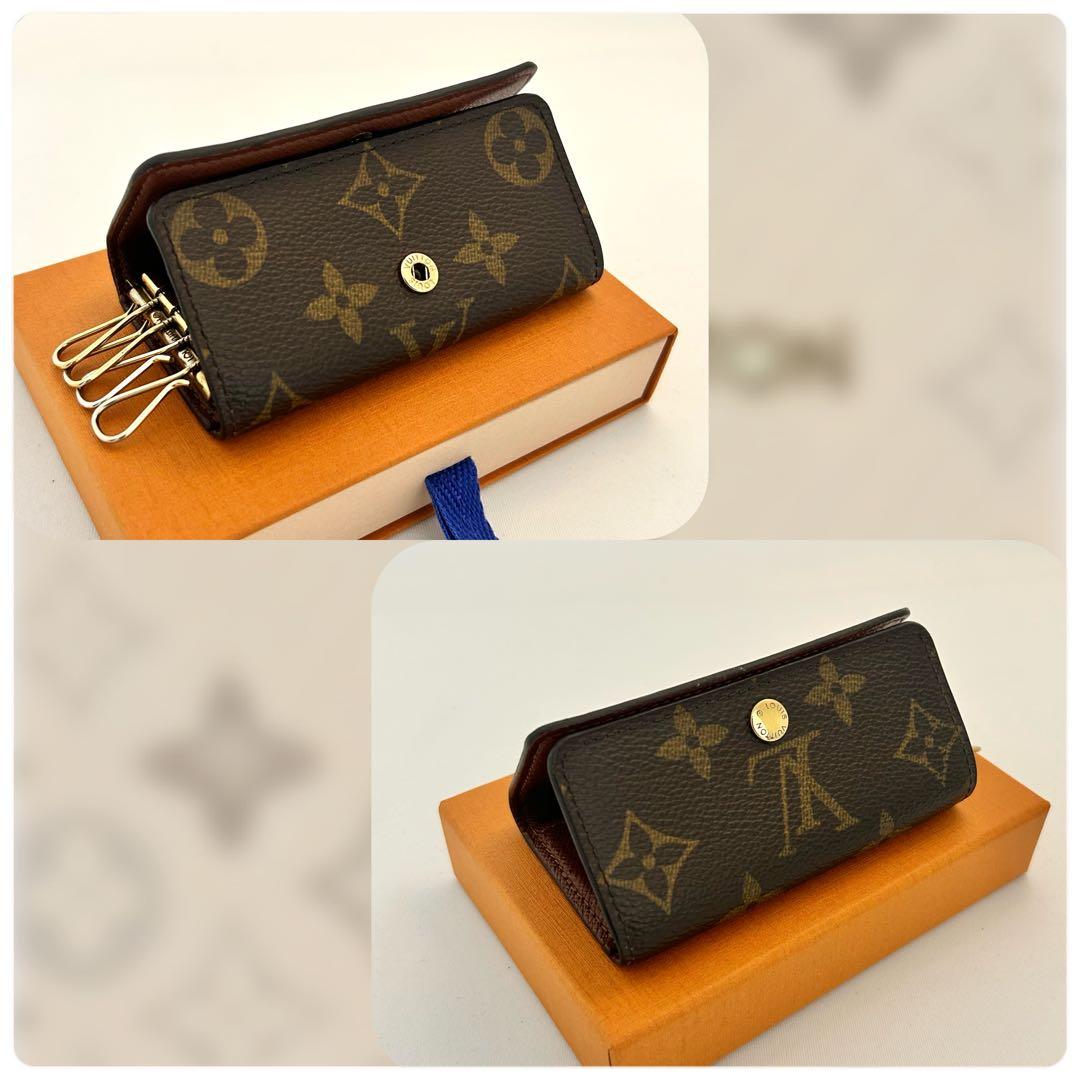 ✨超極美品ＳＳＳ✨LOUIS VUITTON モノグラム レザーキーケース