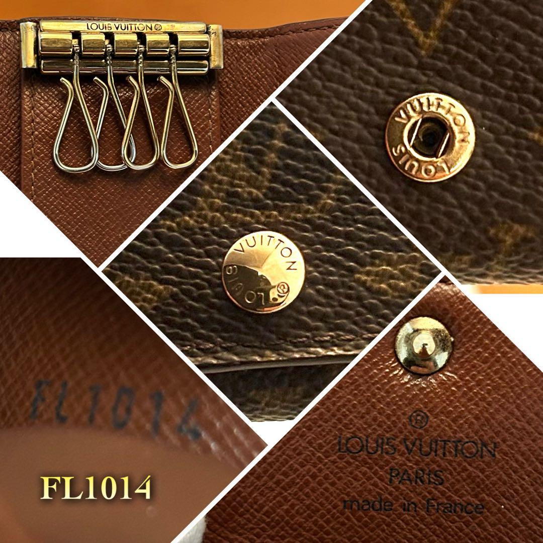 ✨超極美品ＳＳＳ✨LOUIS VUITTON モノグラム レザーキーケース