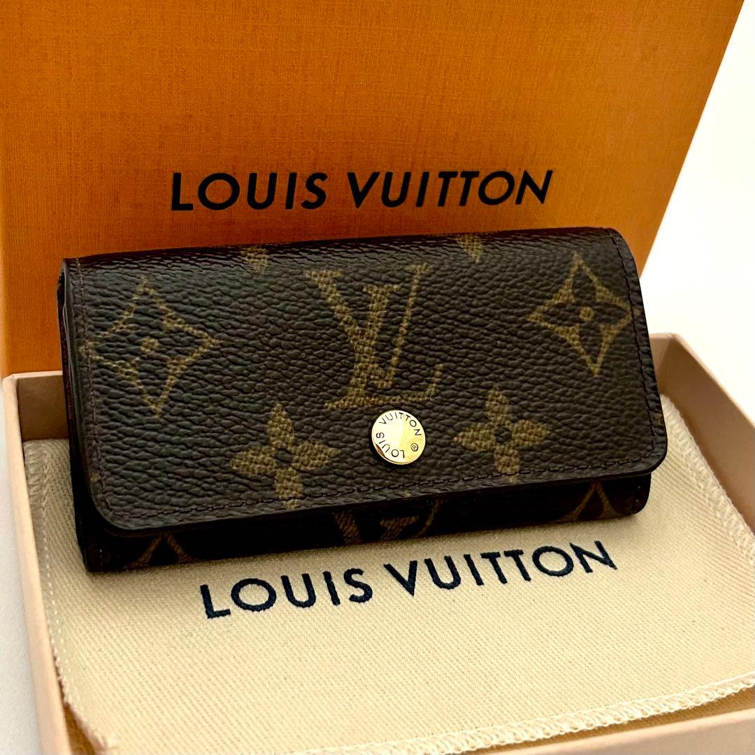 ✨超極美品ＳＳＳ✨LOUIS VUITTON モノグラム レザーキーケース