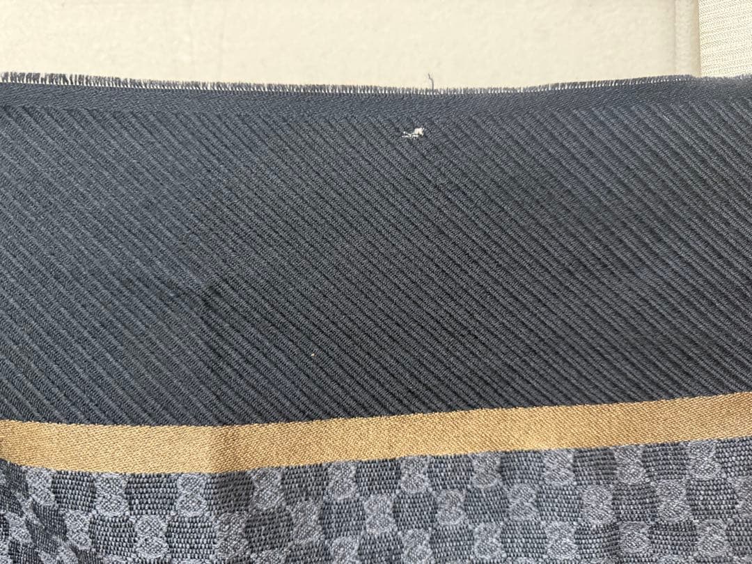 GUCCI マフラー ストール ウール シルク