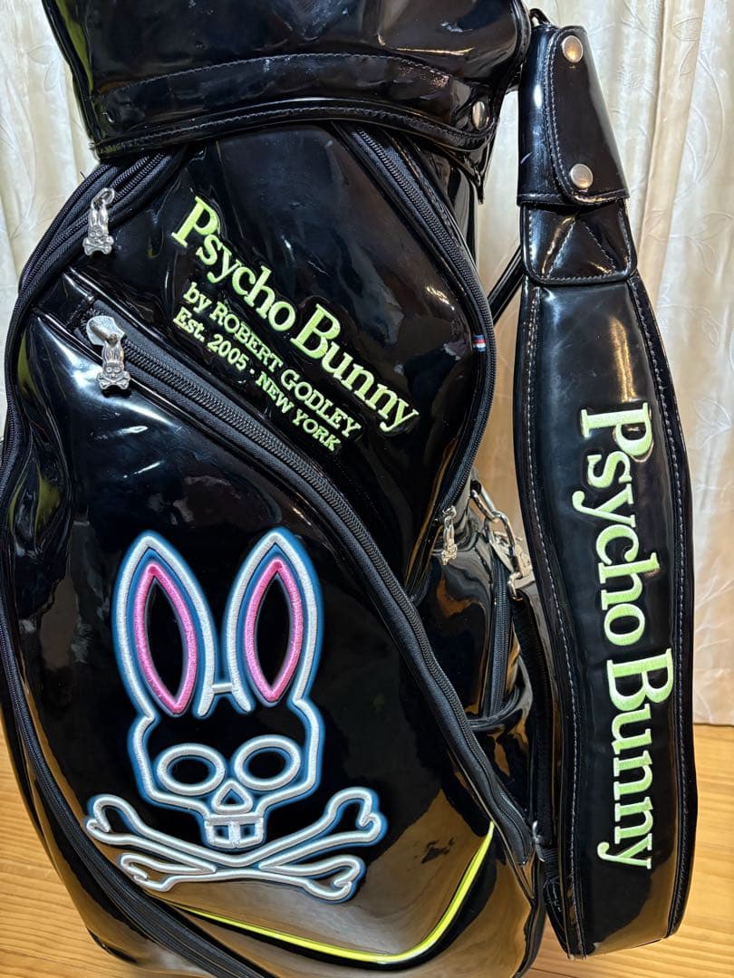 Psycho Bunny キャディバッグ ブラック