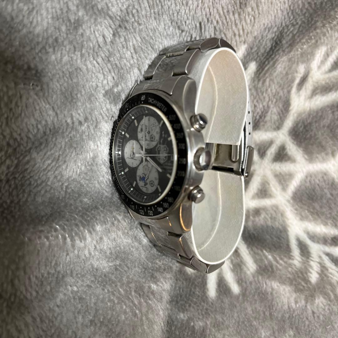 スヌーピー サッカー クロノグラフ腕時計 2002年限定　箱付 電池切れ