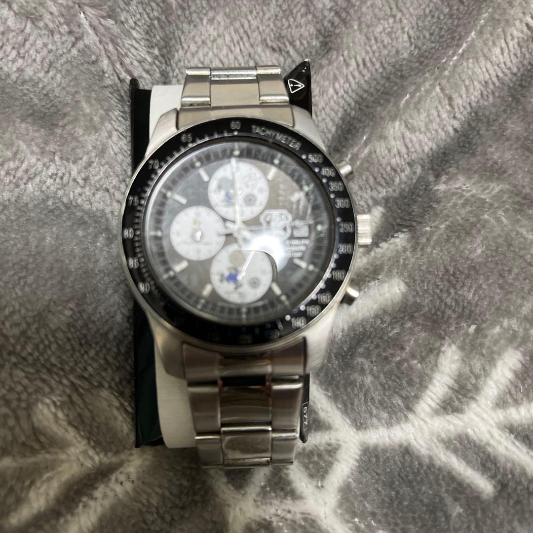 スヌーピー サッカー クロノグラフ腕時計 2002年限定　箱付 電池切れ