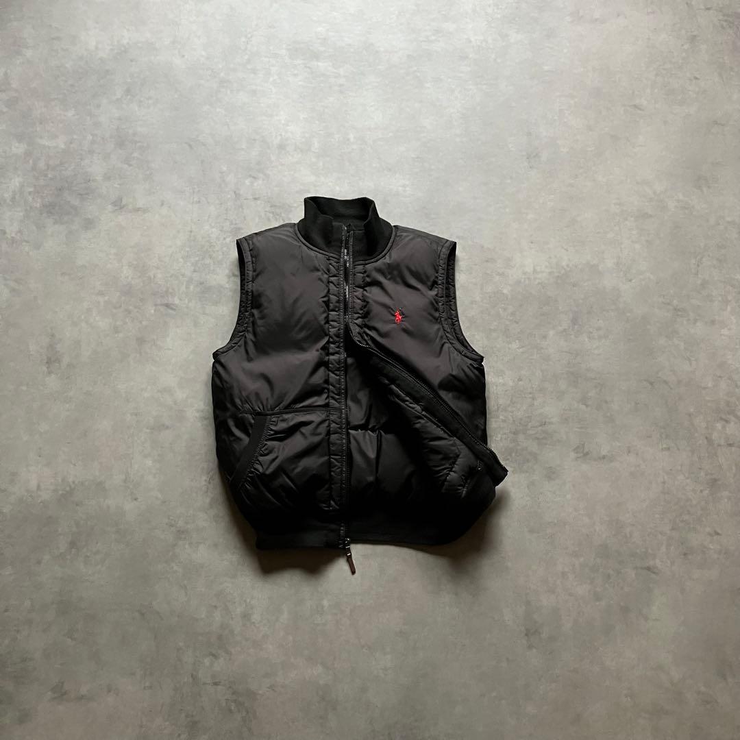 ジャケット・アウター 90s Polo by Ralph Lauren logo down vest
