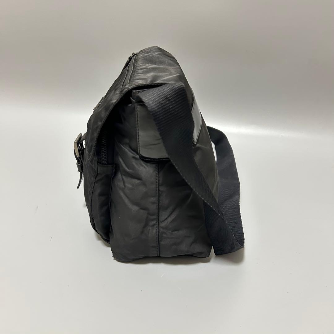 PRADA プラダ テスートナイロン クロスボディ ショルダーバッグ ブラック系