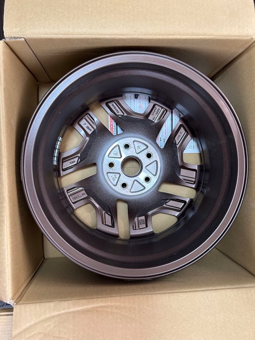 たろそ　ブラウン 18インチ アルミホイール 1本