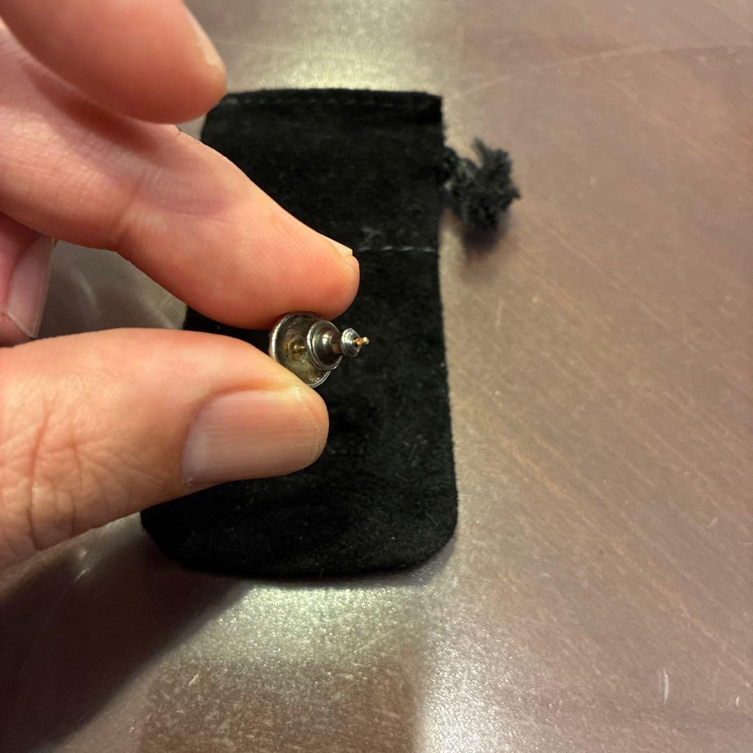【超美品】CHROME HEARTS クロスボールスタッドピアス