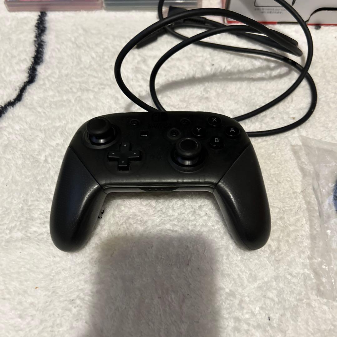 Nintendo Switch 本体　付属品あり　プロコン・ソフトセット