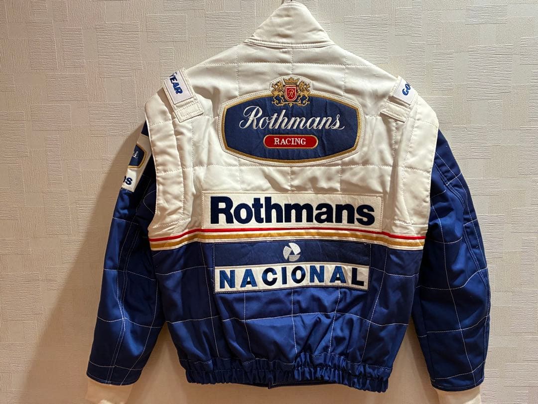 【美品】アイルトンセナ　ロスマンズ　レーシングジャケット⭐︎送料込み