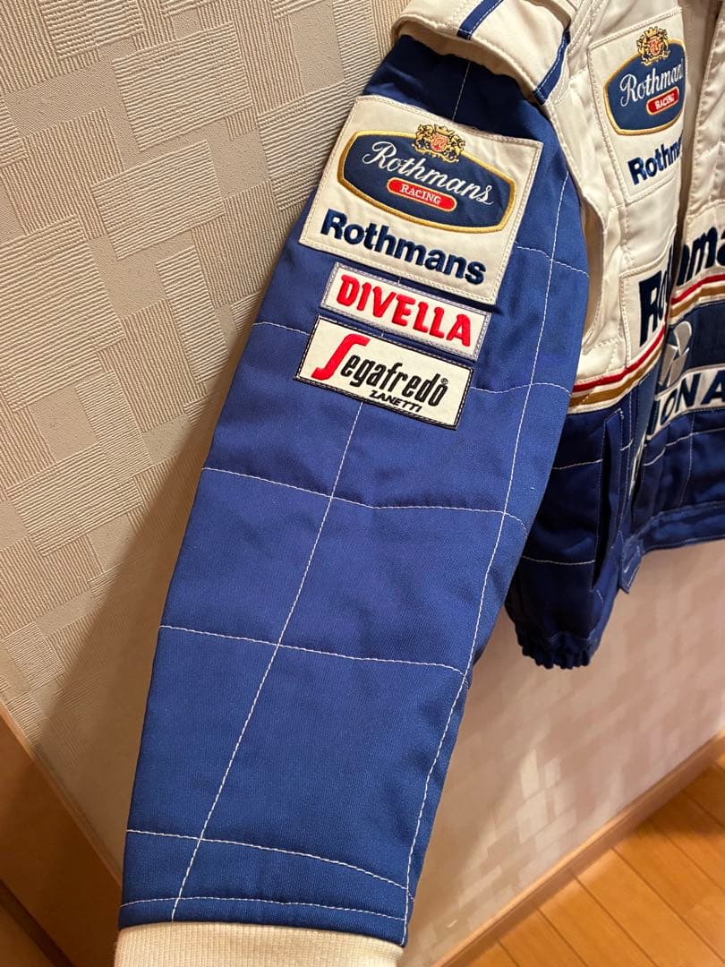 【美品】アイルトンセナ　ロスマンズ　レーシングジャケット⭐︎送料込み