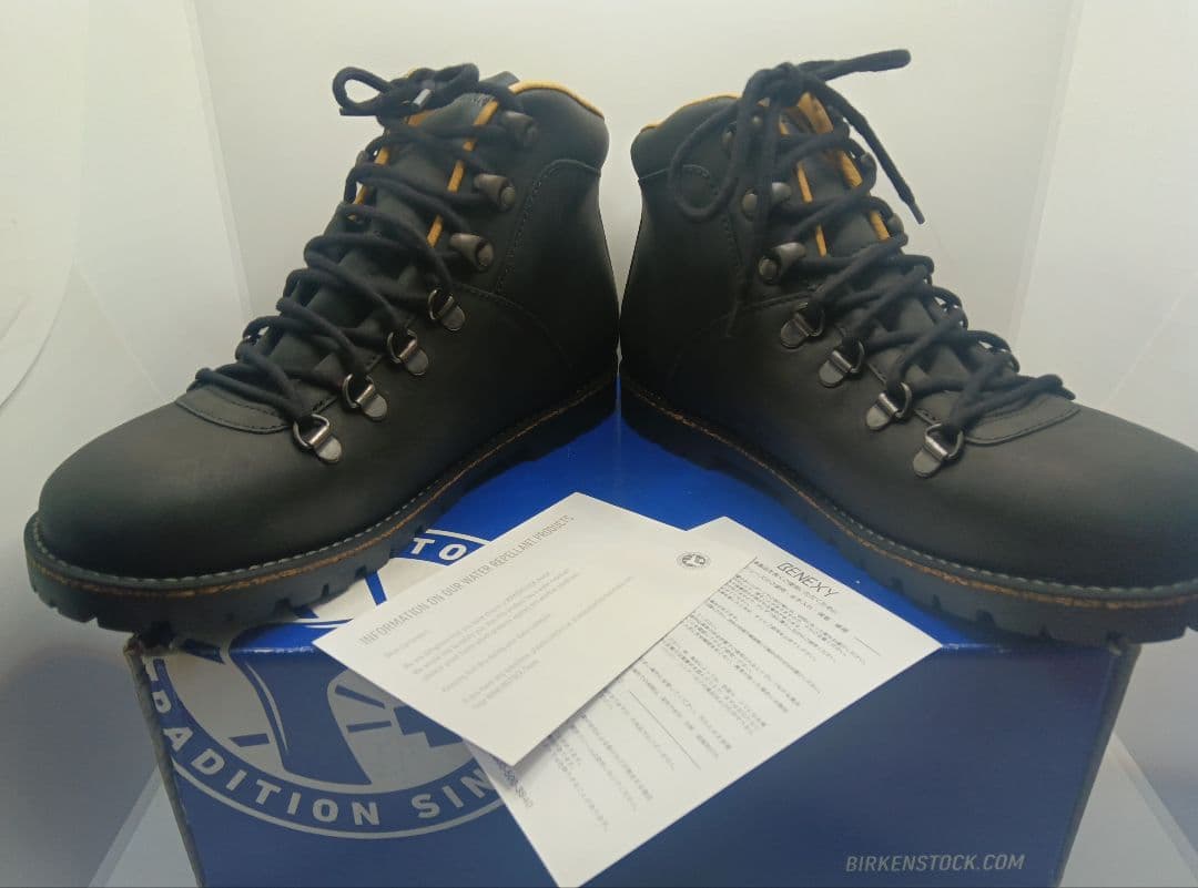 R*8様 新品ビルケンシュトックジャクソントレッキングブーツ40黒260